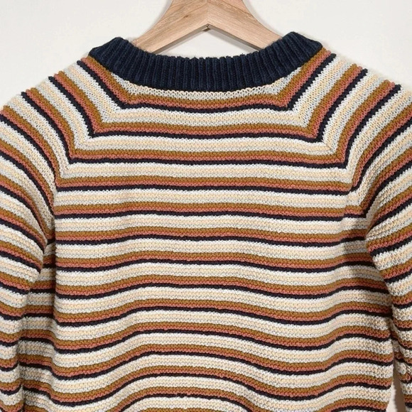 Madewell V-neck Multicolor  Striped Sweaters - Picture 11 of 13
